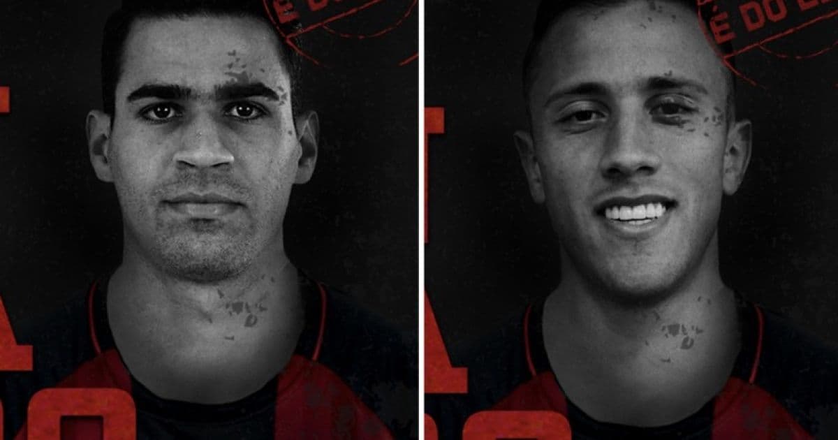 Vitória anuncia as contratações do volante Matheus Frizzo e do meia Thiago Lopes