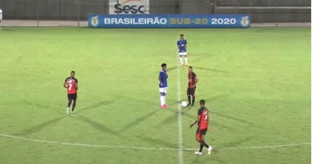 Fora de casa, Vitória vence o Cruzeiro pelo Campeonato Brasileiro Sub-20