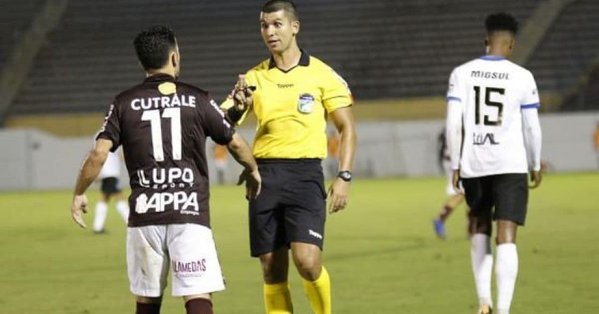 Oeste x Vitória: árbitro de Mato Grosso apita o duelo