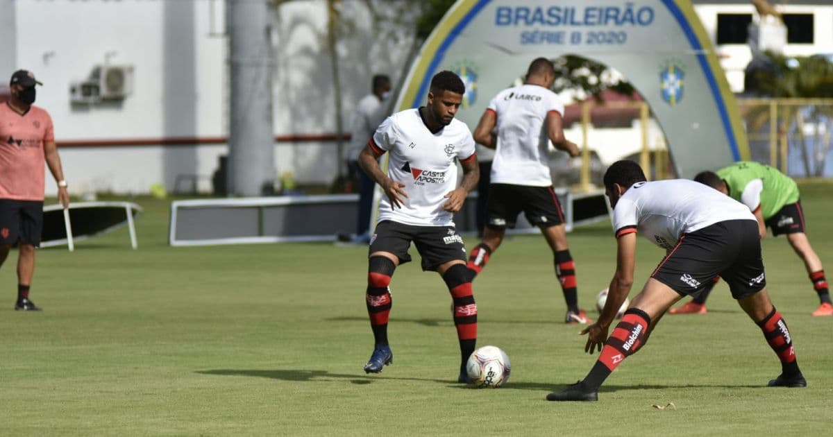 Vitória se reapresenta e começa preparação para enfrentar o Botafogo-SP