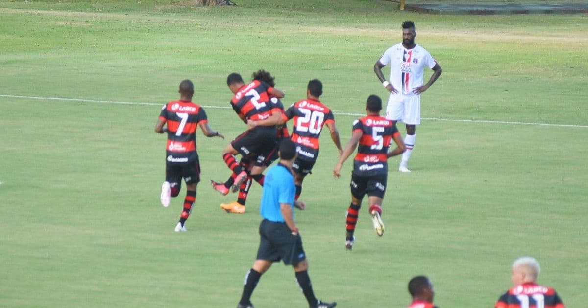 Vitória vence o Santa Cruz no Barradão na estreia da Copa do Nordeste