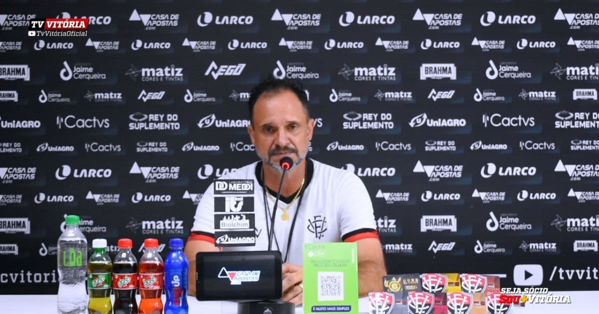 Wagner Lopes sinaliza chegada de reforços no Vitória: 'Esperamos ter novidades'