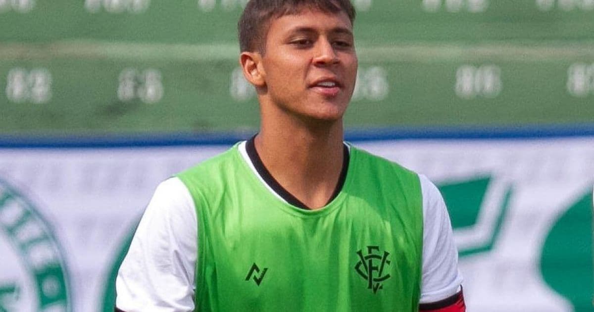 Perto de voltar aos gramados, Gabriel Santiago não foi inscrito pelo Vitória na Série B