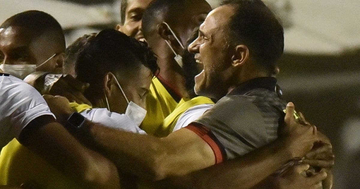Wagner Lopes se diz satisfeito com desempenho do Vitória contra o Itabaiana