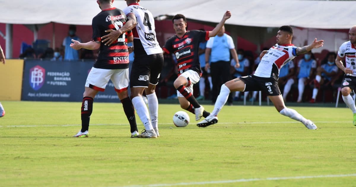  Campeonato Baiano: Vitória e Atlético de Alagoinhas não saem do zero no Barradão