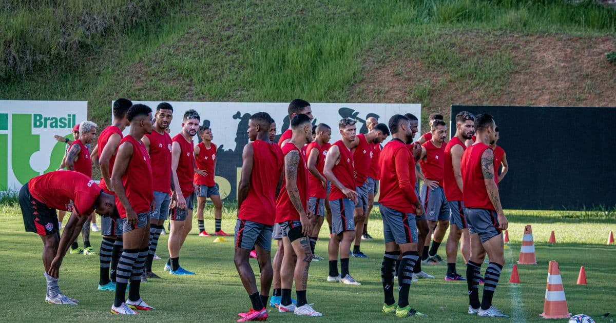 Vitória relaciona 20 jogadores para enfrentar o Castanhal pela Copa do Brasil