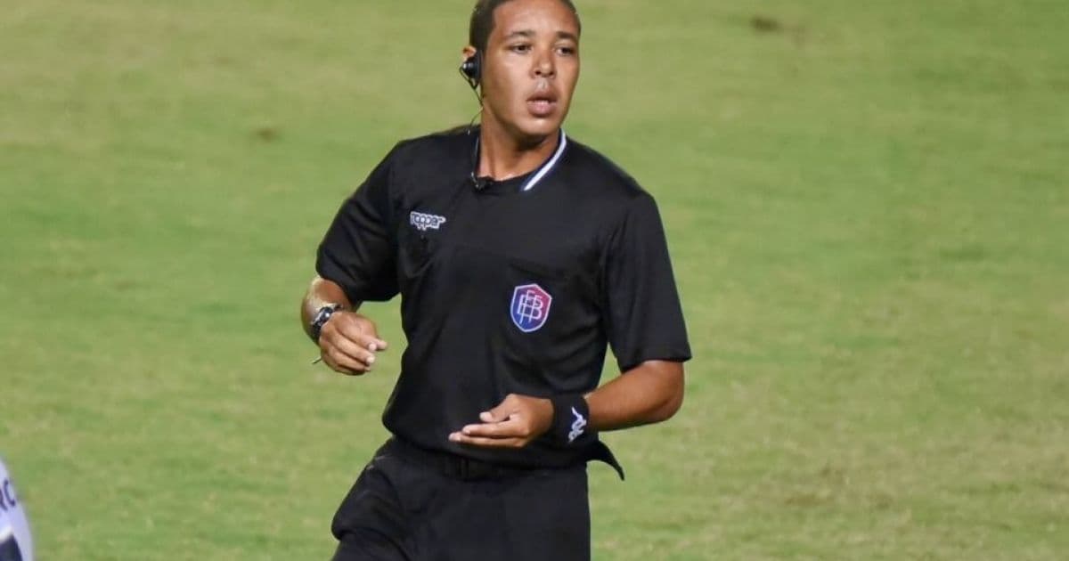 Doce Mel x Vitória: Emerson Ricardo apita o jogo pelo Campeonato Baiano