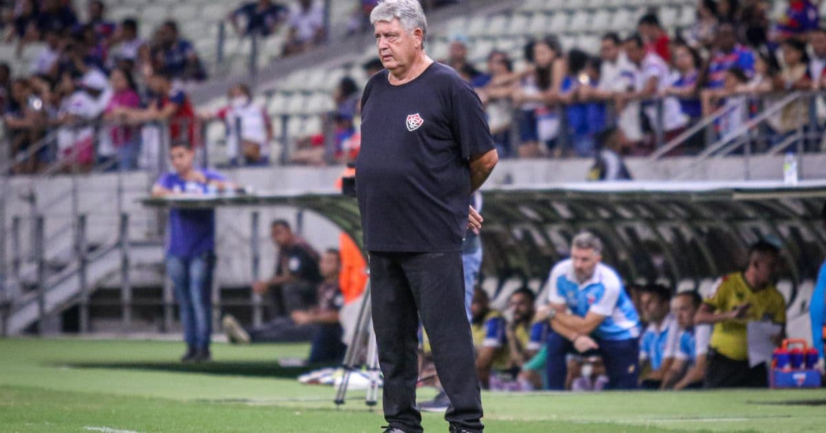 Vitória demite Geninho após derrota para o Fortaleza