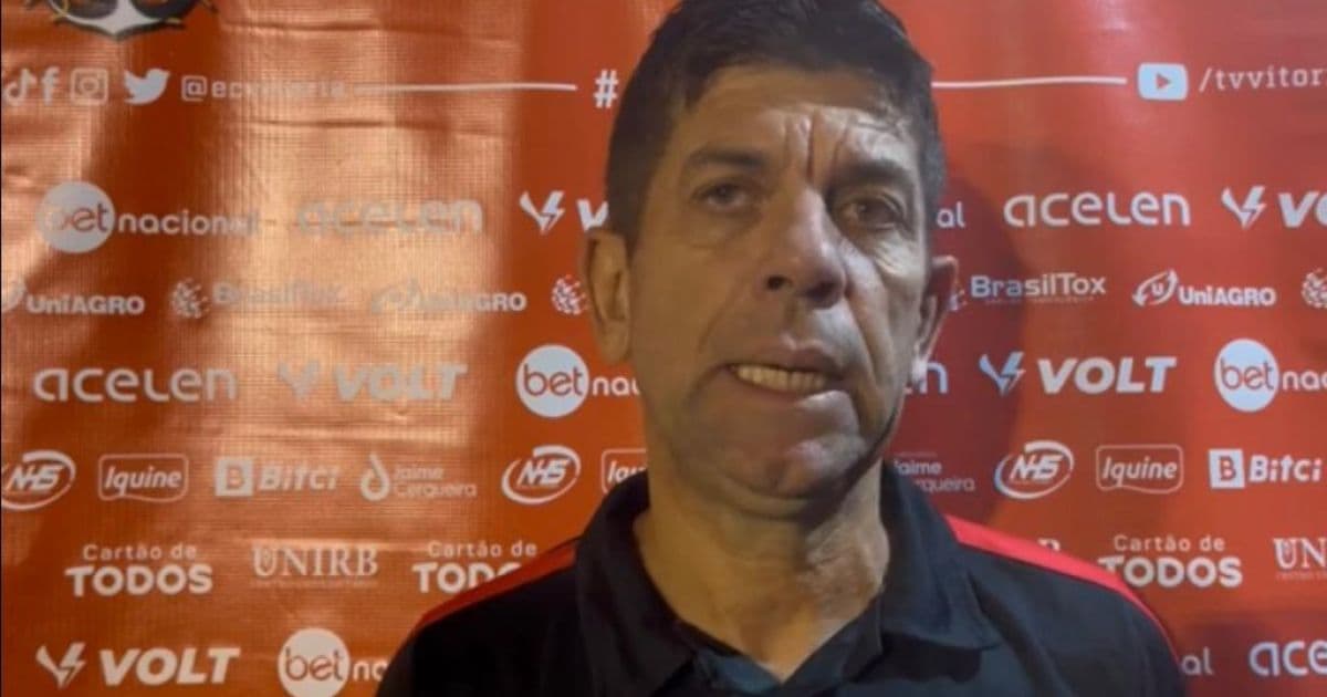 Fabiano Soares cita 'valentia' do Vitória no empate com o Aparecidense