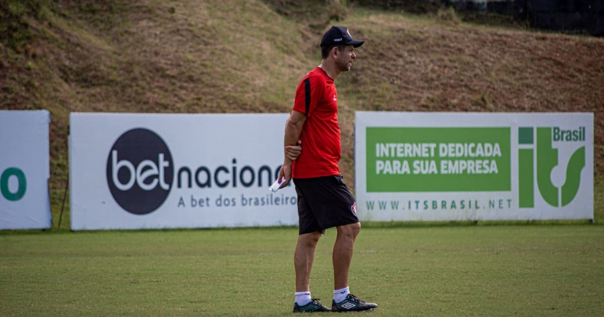 Após folga, Vitória se reapresenta com treino tático de olho no Botafogo-PB