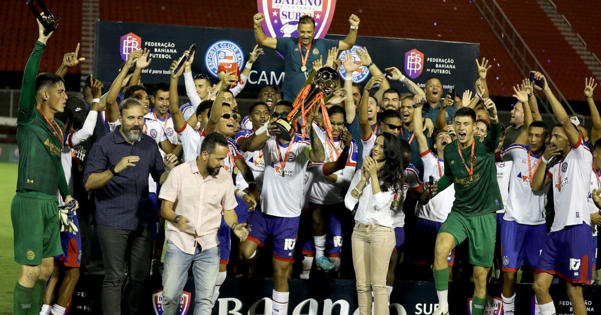 Bahia vence o Vitória nos pênaltis e conquista o tetra do Campeonato Baiano Sub-20