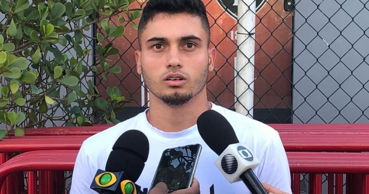 Luan Silva se reapresenta ao Vitória e passará por avaliação médica e física