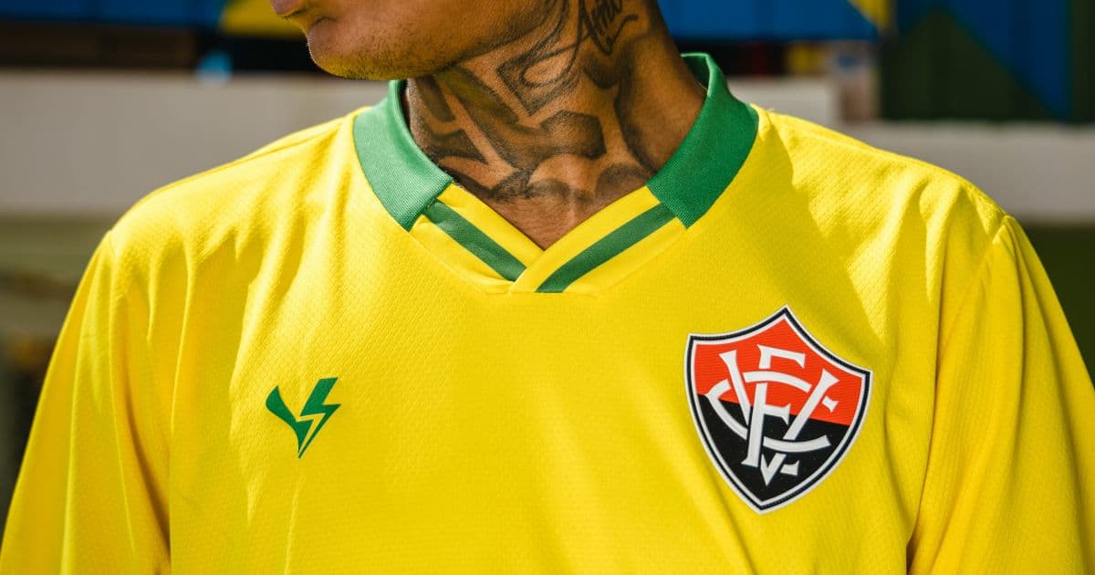 Verde e amarela: Vitória lança camisa em homenagem ao Brasil na Copa do Mundo
