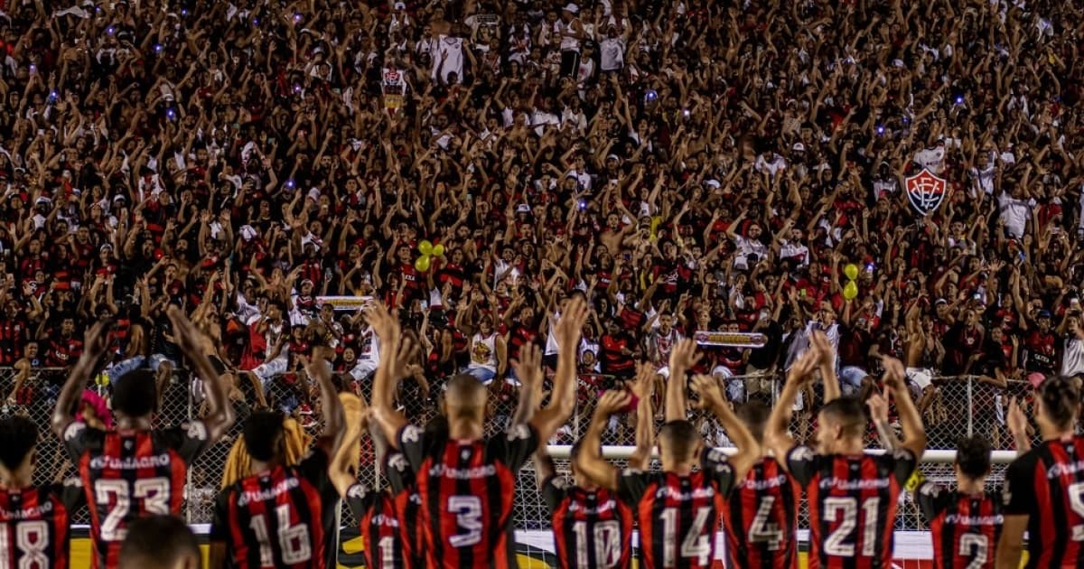 Contra o Bahia, Vitória põe à prova invencibilidade de 16 jogos no Barradão 