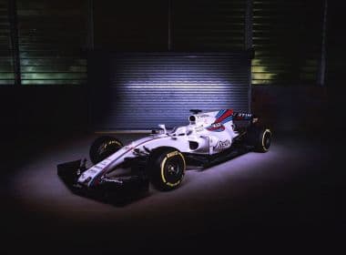 Williams apresenta carro oficialmente e também utilizará 'barbatanas' na F-1