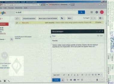 Monica Moura entrega imagem com suposto e-mail secreto de Dilma Rousseff