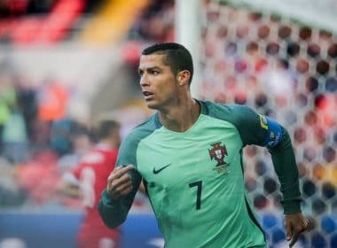 Com gol de Cristiano Ronaldo, Portugal supera Rússia na Copa das Confederações
