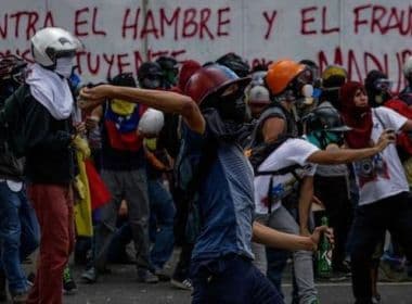 Chega a cinco o número de mortos em protestos contra votação na Venezuela