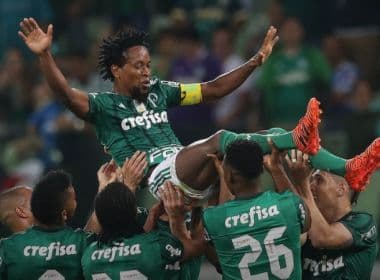 Em despedida de Zé Roberto, Palmeiras ganha do Botafogo e reassume o 2º lugar
