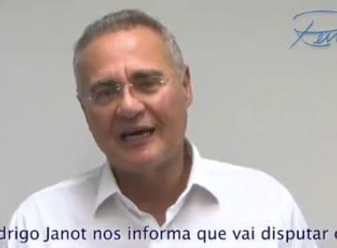 Renan critica candidatura de Janot no Conselho Superior do MPF