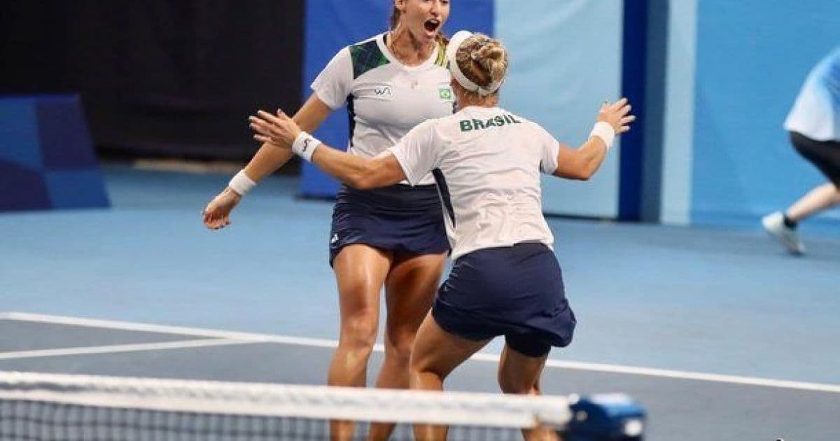 Stefani e Pigossi vencem e igualam melhor marca do Brasil no tênis em Olimpíadas