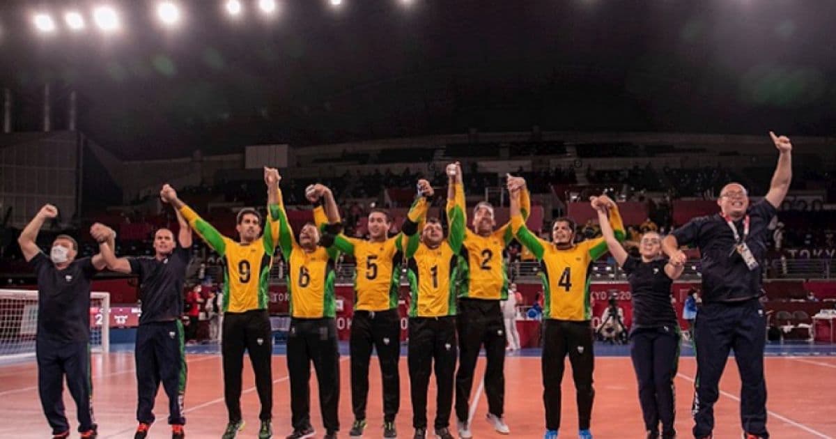 Brasil é penta no futebol de 5 das Paralimpíadas com vitória sobre Argentina