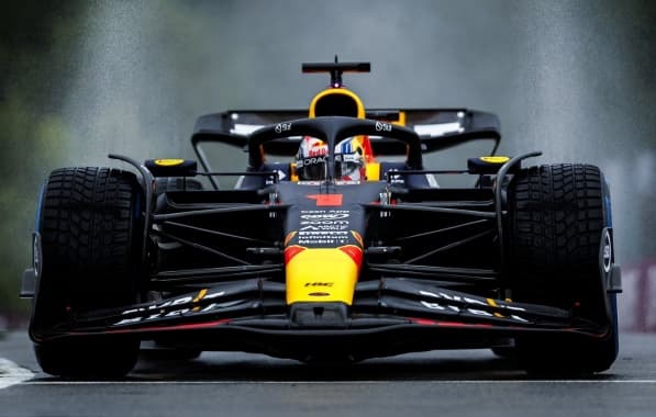 Verstappen 'voa' em última volta e faz pole na sprint do GP da Bélgica