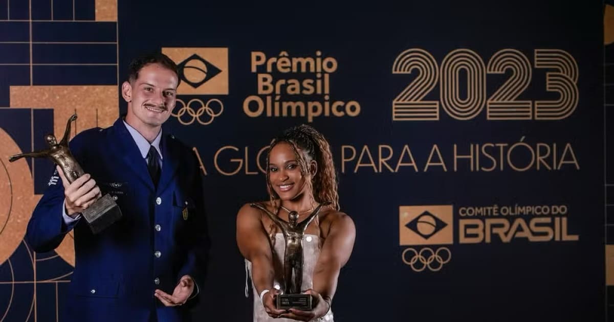Rebeca e D'Almeida são eleitos atletas do ano e conquistam Troféu Rei Pelé