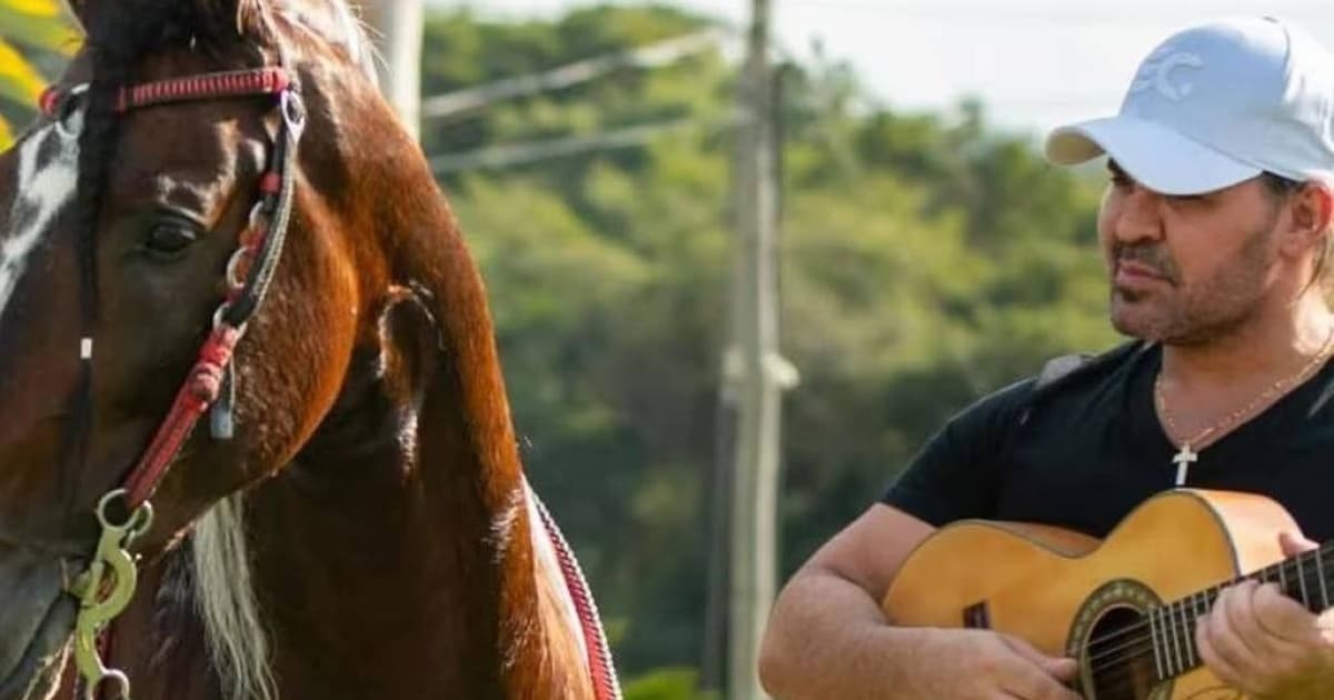 Eduardo Costa lamenta morte de cavalo de alto padrão avaliado em R$ 7 milhões