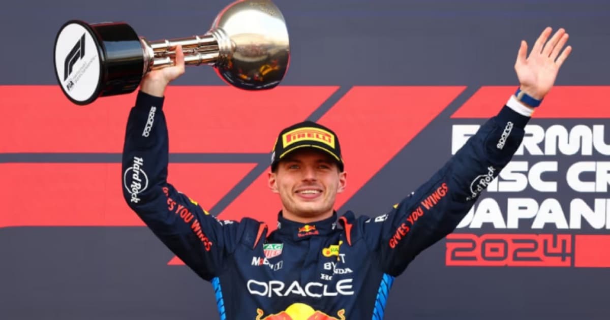 Verstappen volta a vencer e comanda dobradinha da Red Bull no GP do Japão