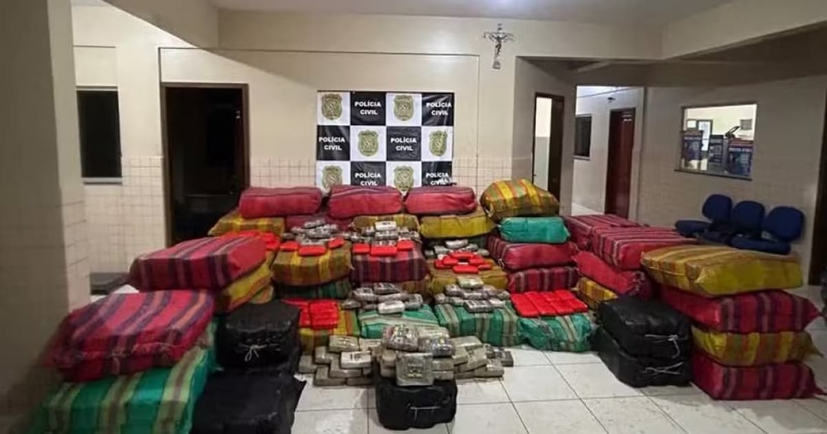Polícia apreende 3,2 toneladas de drogas escondidas em carga de pescado no Pará