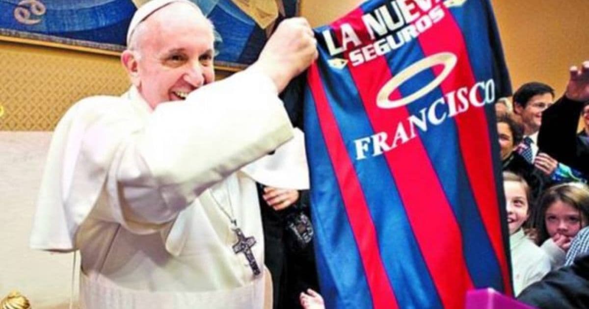 Futebol é o esporte mais belo do mundo, diz papa Francisco