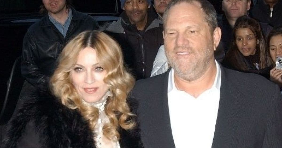Madonna revelou em entrevista que também sofreu assédio de Harvy Weinstein