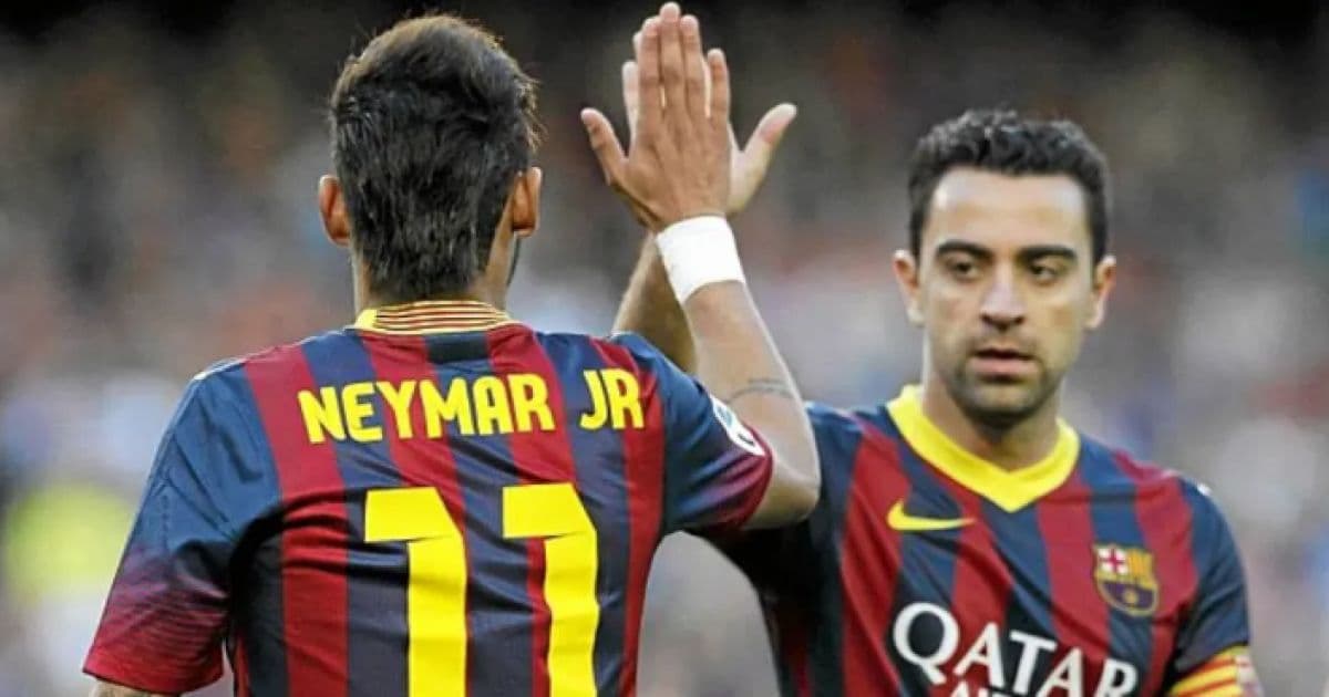 Xavi aprova possível retorno de Neymar ao Barcelona