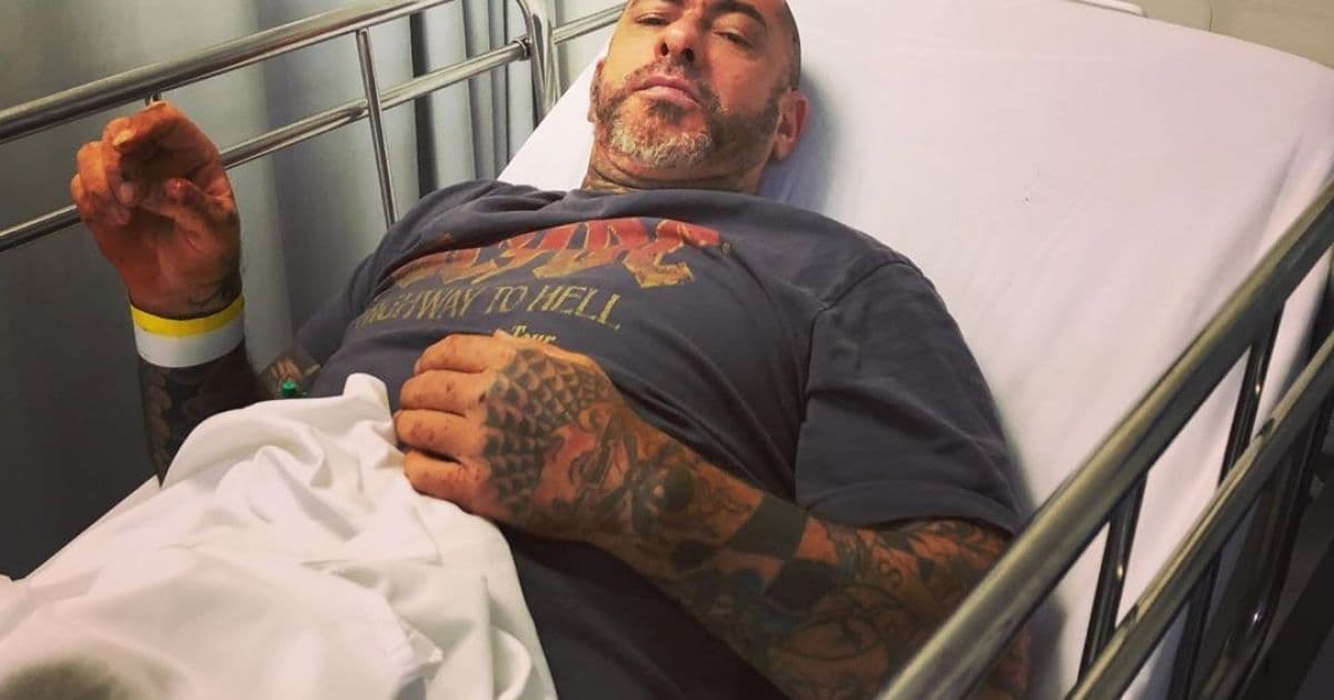 Henrique Fogaça cai de moto, quebra costelas e se recupera em Ribeirão Preto