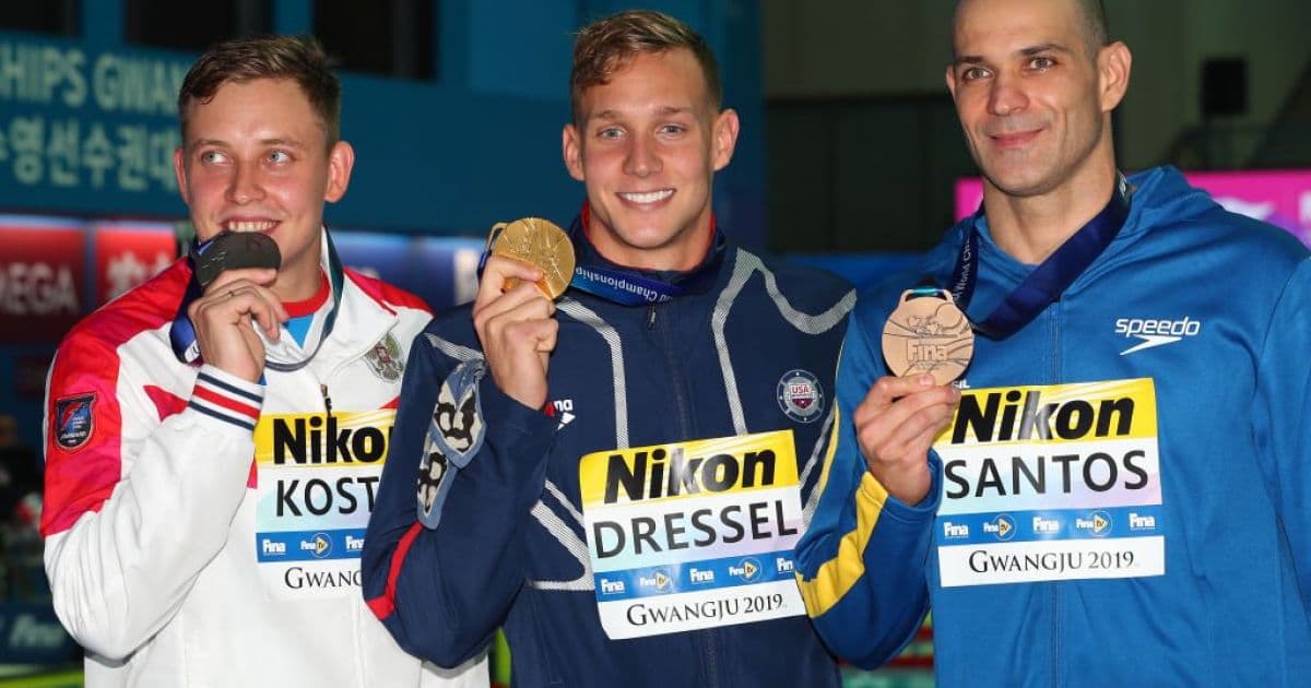 Nicholas leva bronze nos 50 m borboleta no Mundial de natação