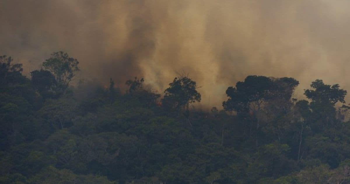 Bolsonaro contraria dados do governo e diz que fogo é restrito a regiões desmatadas
