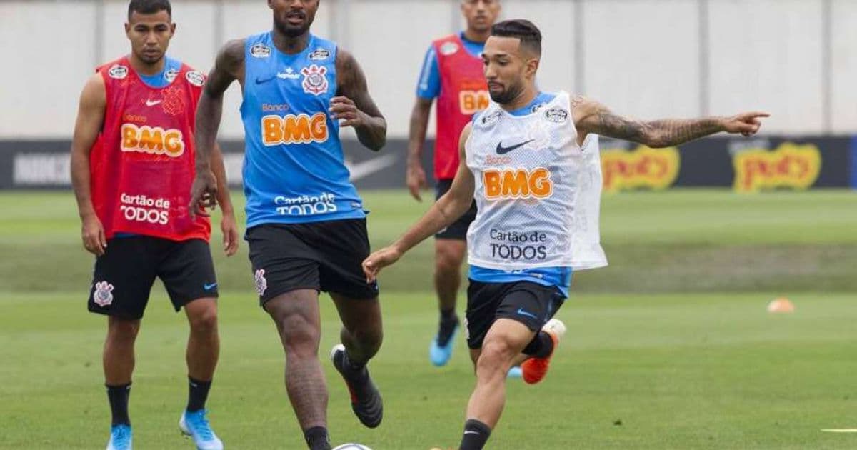 Com reservas em campo, Corinthians inicia preparação para enfrentar o Bahia