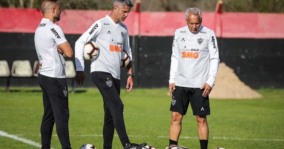 Atlético-MG vive pior série do ano, e Rodrigo Santana não esboça mudanças