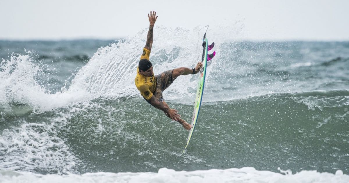 Medina pode ser tricampeão mundial de surfe na etapa de Portugal
