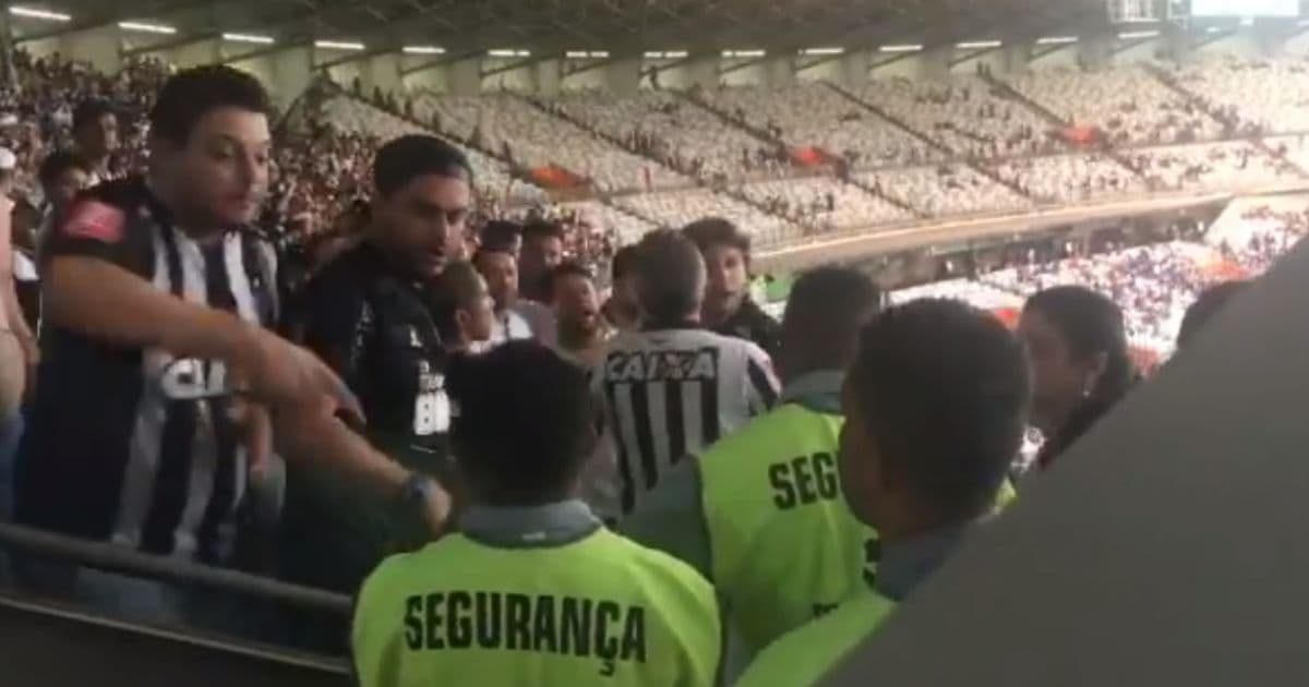 Atlético-MG repudia ato racista de torcedor contra segurança do Mineirão