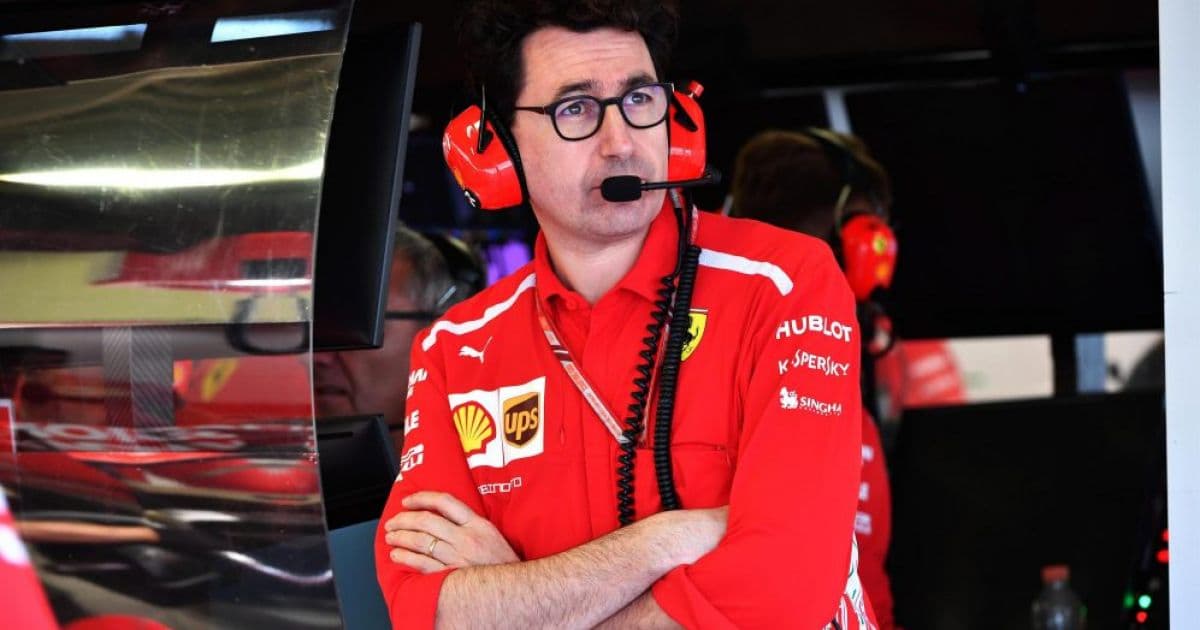 Chefe da Ferrari vê lado positivo de batida no Brasil e não aponta culpado