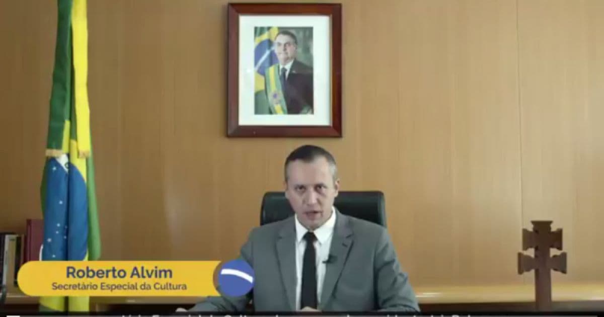 Governo suspende edital anunciado por Alvim em vídeo associado ao nazismo