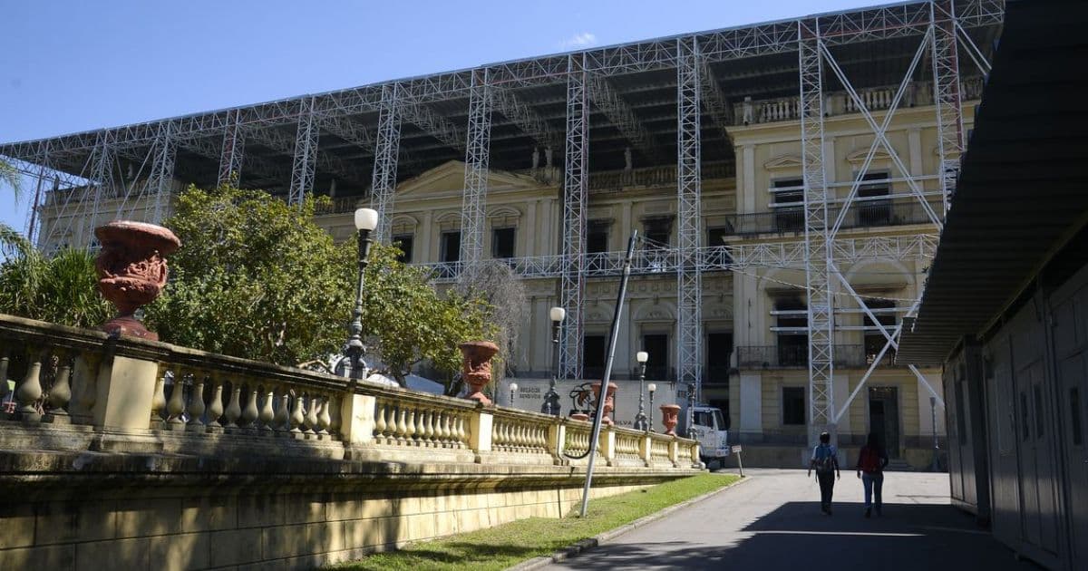 Obras de restauro no Museu Nacional, no Rio, começam em abril