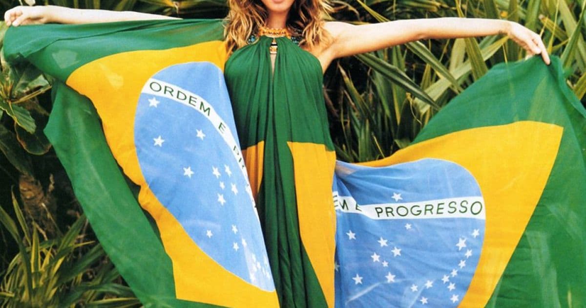 Com saudades do Brasil, Gisele Bündchen diz que filhos falam português