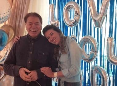 Filhas de Silvio Santos fazem festa surpresa de Dia dos Pais