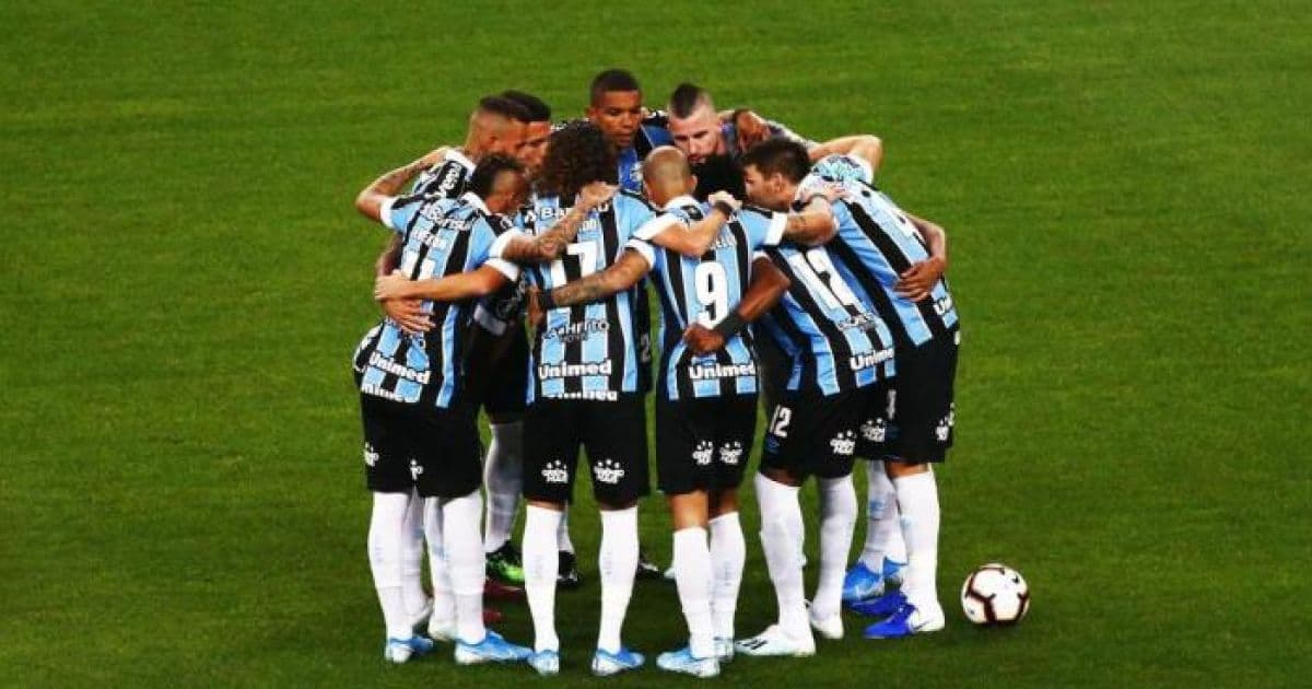 Grêmio abre negociação com elenco sobre férias em abril e redução salarial
