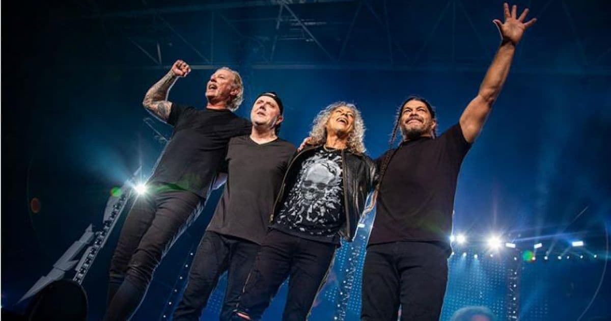 Show do Metallica é destaque desta segunda de quarentena