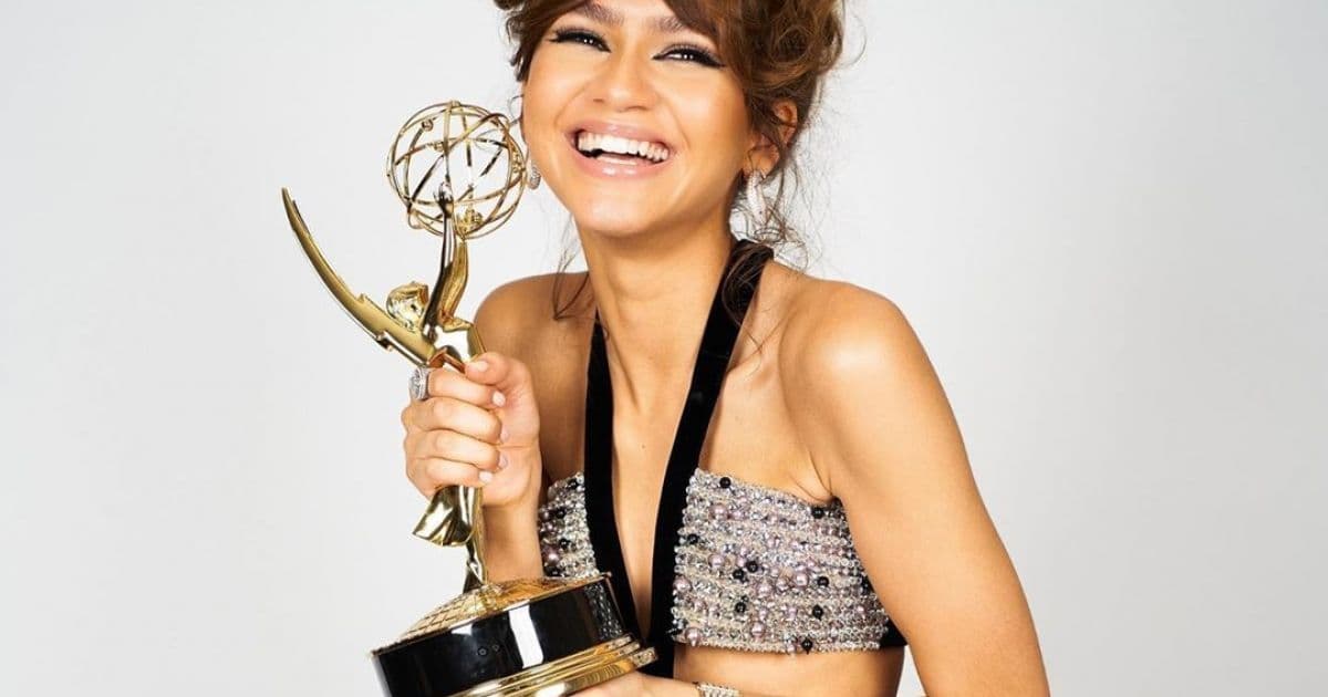 Zendaya entra para a história ao ganhar Emmy de Melhor Atriz de Drama aos 24 anos