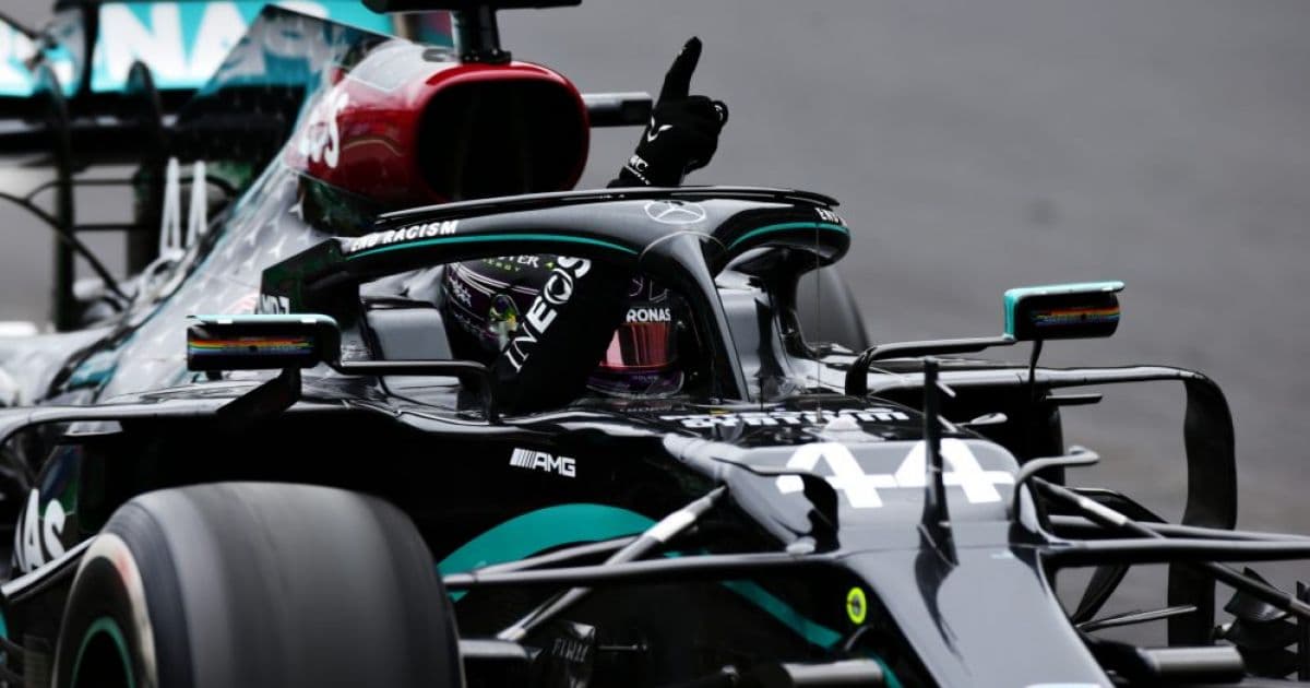 Hamilton vence em Portugal e supera Schumacher como maior vencedor da F1